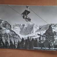 Ansichtskarte Grindelwald Flescherwand - 60er Jahre Schweiz gelaufen