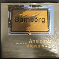 Bildband Bamberg " Ansichten Views Vues" von Werner Kohn 3 sprachige Texte Neu!