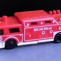 Ü-Ei Auto 2001 Amerikanische Feuerwehren - Rescue Truck + BPZ 610145