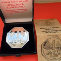 BRD Deutschland 1988 1 DM Jubiläums-Silbermark PP