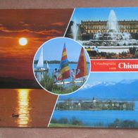 Ansichtskarte Bayern Chiemsee 80er Jahre gelaufen
