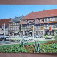 Ansichtskarte Mecklenburg-Vorpommern 80er Waren Müritz Markt gelaufen DDR Karte