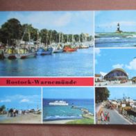 Ansichtskarte Mecklenburg-Vorpommern 80er Rostock Warnemünde DDR Karte