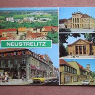 Ansichtskarte Mecklenburg-Vorpommern 80er Neustrelitz DDR Karte