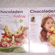 Chocoladen Seiten Ostern 2015 und Ostern 2016 Das Lindt Magazin für Geniesser