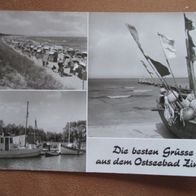 Ansichtskarte Mecklenburg-Vorpommern 80er Ostseebad Zingst DDR Karte