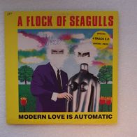 A Flock Of Seagulls - Modern Love Is Automatic, Maxi Single - Jive 1981