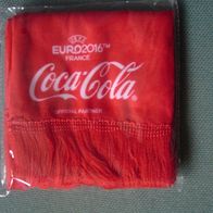 Coca-Cola Fanschal zur Fußball-EM 2016 OVP