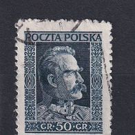 Polen, 1928/1931, Mi. 257/270, Pilsudski, 1 Briefm., gest.
