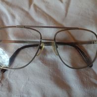 Brillengestell , Vintage , mit optischen Gläsern , Breite ca.13,5 cm.
