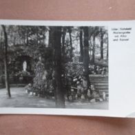 Ansichtskarte Thüringen 50er Uder Eichsfeld Mariengrotte gelaufen