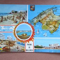 Ansichtskarte Spanien 70er Jahre Mallorca C´An Pastilla - gelaufen