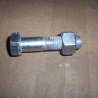4x Schraube M16x65 in A2-70 Cromstahl mit Mutter M 16 M16