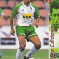 Werder Bremen Panini Ran Sat1 Trading Card 1996 Rodolfo Cardoso Nr.36