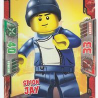 Lego Ninjago Trading Card 2017 Spion Jay Kartennummer 5