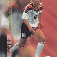 Bayern München Panini Ran Sat1 Trading Card EM 1996 Jürgen Klinsmann Nr.21