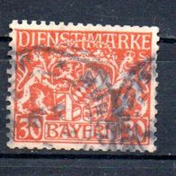 Bayern Dienstmarken Nr. 22 - 2 gestempelt (2128)