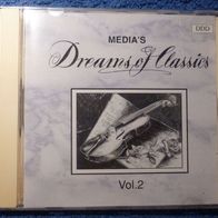 CD Media´s Dreams of Classics Vol. 2 Bach Schubert Chopin Mozart Brahms Verdi u.a.
