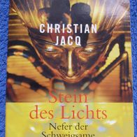 Christian Jacq - Stein des Lichts I, Nefer der Schweigsame, TB, Blanvalet