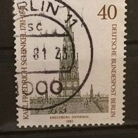 Berlin 640 Karl Friedrich Schinkel sauber gest. in Berlin M€ >1,00 #c89a