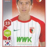 FC Augsburg Topps Sammelbild 2017 Ja-Cheol Koo Bildnummer 14