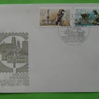 DDR 1989 FDC Mi. Nr. 3265 - 3266 = Briefmarkenausstellung = Ersttagsbrief =