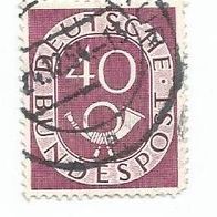 Briefmarke BRD: 1951 - 40 Pfennig - Michel Nr. 133