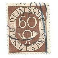 Briefmarke BRD: 1951 - 60 Pfennig - Michel Nr. 135