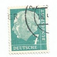 Briefmarke BRD: 1954 - 7 Pfennig - Michel Nr. 181 X W