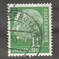 Briefmarke BRD: 1954 - 10 Pfennig - Michel Nr. 183 X W