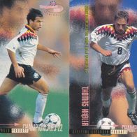 2x DFB Panini Fussball Trading Card EM 1996