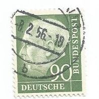 Briefmarke BRD: 1954 - 90 Pfennig - Michel Nr. 193 X W