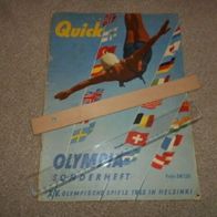 Quick Olympia Sonderheft Helsinki 1952 Olympischen Spiele