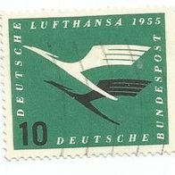 Briefmarke BRD: 1955 - 10 Pfennig - Michel Nr. 206