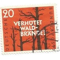 Briefmarke BRD: 1958 - 20 Pfennig - Michel Nr. 283