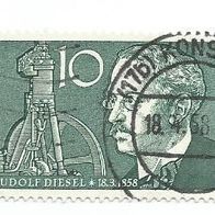 Briefmarke BRD: 1958 - 10 Pfennig - Michel Nr. 284
