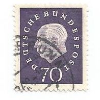 Briefmarke BRD: 1959 - 70 Pfennig - Michel Nr. 306