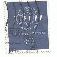 Briefmarke BRD: 1959 - 40 Pfennig - Michel Nr. 321