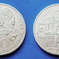 14114(3) 50 Tenge (Kasachstan / Währungsjubiläum) 2013 UNC von * * Berlin-coins * *
