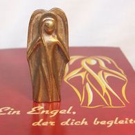 Bronzeengel mit Spruchkarte und OVP