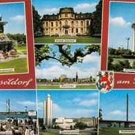 AK Düsseldorf Mehrbildkarte in Farbe - unbenutzt