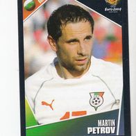 Panini Fussball Euro 2004 Martin Petrov Bulgarien Nr 213