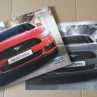 Ford Mustang (4/2015) Prospekt + Preisliste