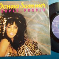 7" Donna Summer Sunset People People/ Tokyo1983 -Singel 45er(N)