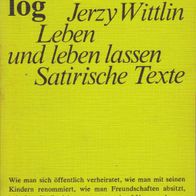 Buch - Jerzy Wittlin - Leben und leben lassen: Satirische Texte