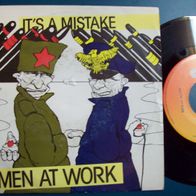 7" - MEN AT WORK - It´s A Mistake - Shintaro - 1983-Singel 45er(N)