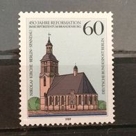 Berlin 855 Reformation Brandenburg postfrisch M€ 1,20 #e047c