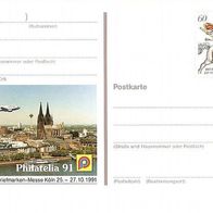 Bund PSo 25 * 60 Sonderpostkarte Philatelia Köln 91