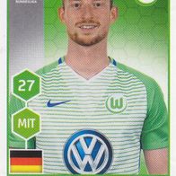 VFL Wolfsburg Topps Sammelbild 2017 Maximilian Arnold Bildnummer 270