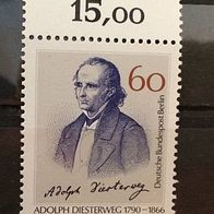 Berlin 879 Adolph Diesterweg - letzte Berliner Marke! - postfrisch M€ 3,50 #e052d